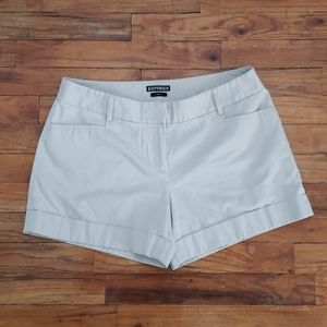 Express Editor high waist cotton shorts, size 8